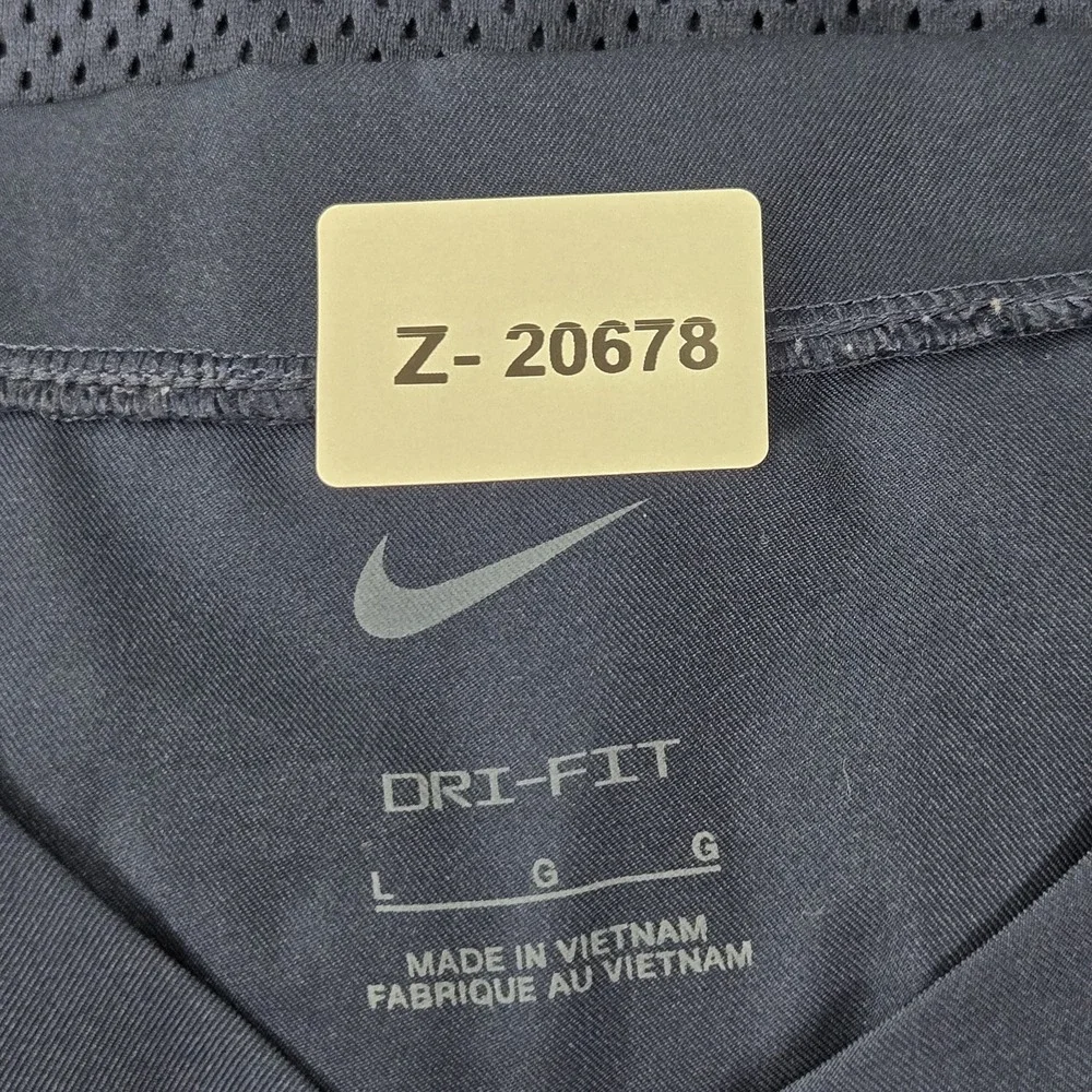 Nike Boy Jersey L Navy Bears Dri-Fit Football Logo Short‎
